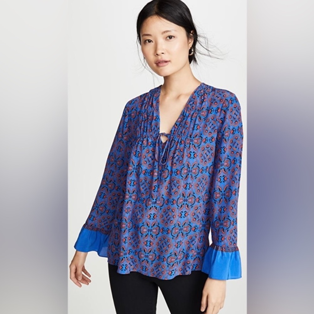 Kobi Halperin silk blouse - XL